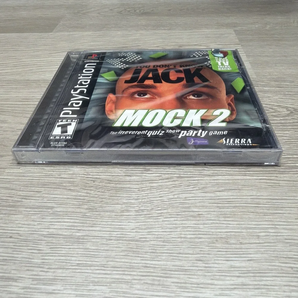 You Don't Know Jack Mock 2 (Sony PlayStation 1, 2000) Brand New/ Factory Sealed